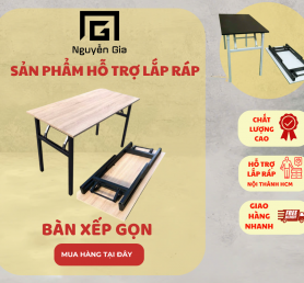 Bàn làm việc xếp gọn , gấp gọn 1.2m