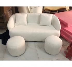 Sofa băng 1.6m vải cừu